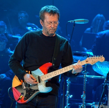 Un Clapton non più giovane, ma certo più giovane di adesso